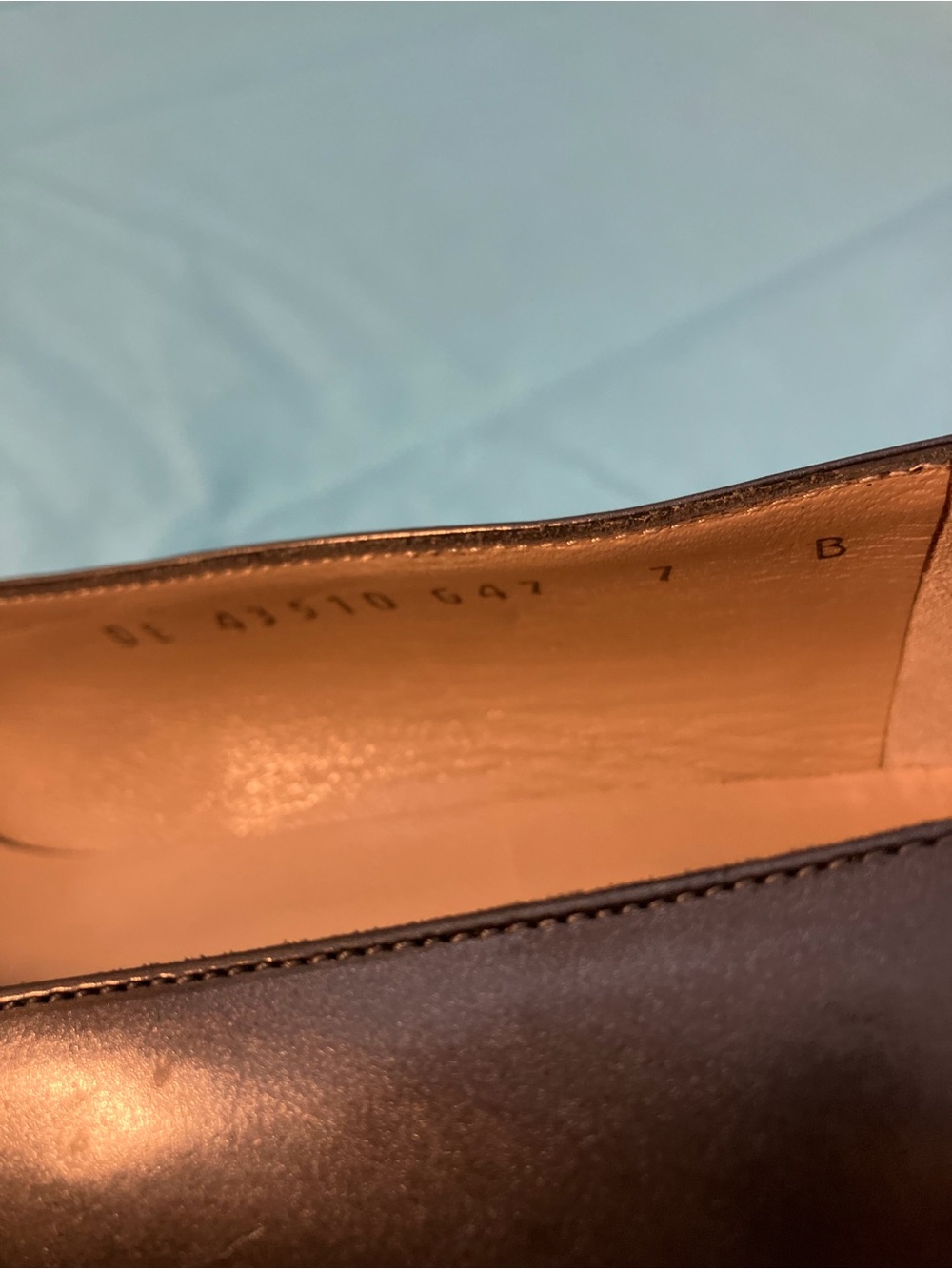 VINTAGE SALVATORE FERRAGAMO MADE IN ITALY WOMEN SHOES SZ 7B DARK GRAY LEATHER - Picture 7 of 10